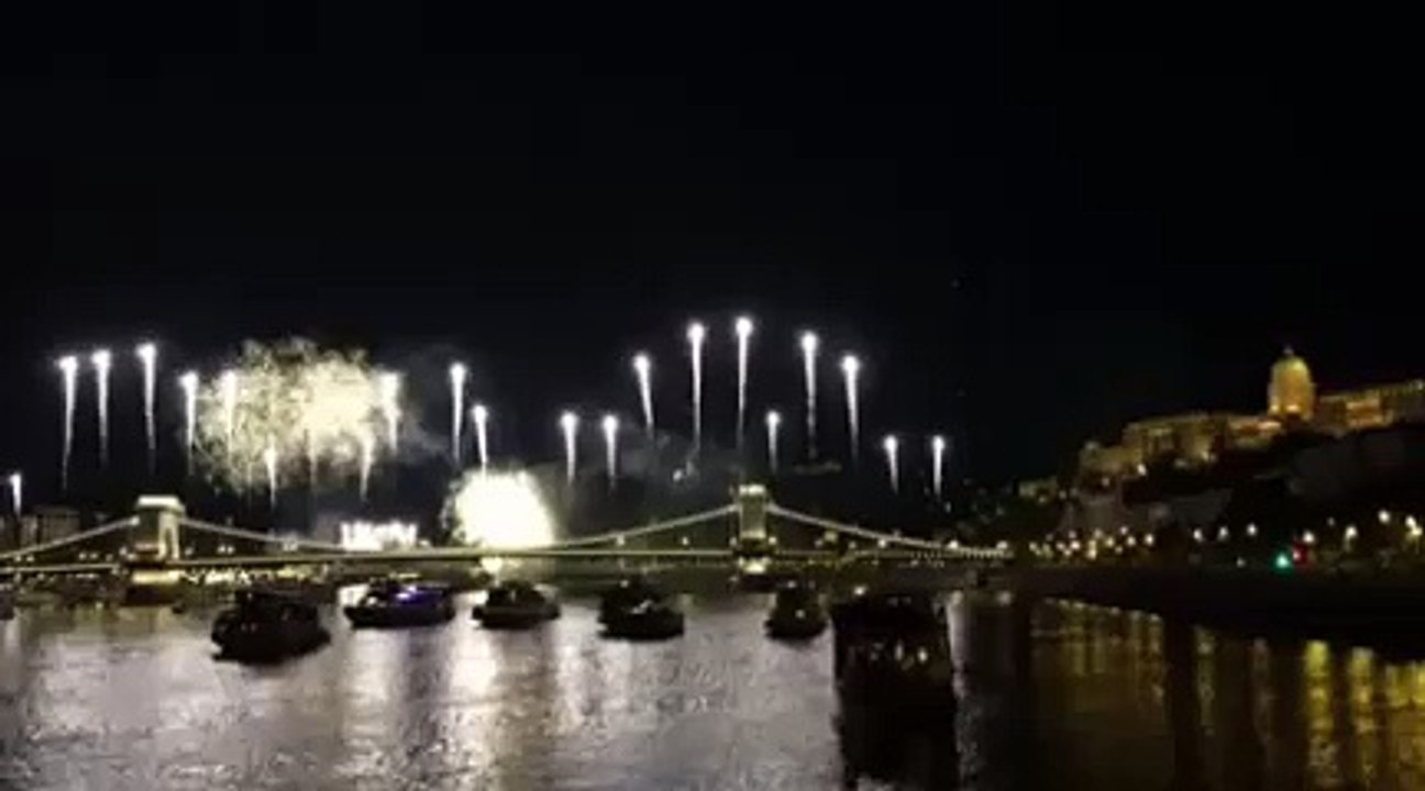 Fireworks sur le Danube