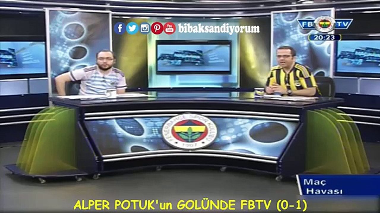 Alper Potuk'un Golünde FBTV & Trabzonspor 0-3 Fenerbahçe