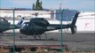 Helicopter Engine Warm-Up & Depart Airbus Aerospatiale AS355 TwinStar Van Nuys Airport 2015