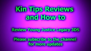Review Young Justice Legacy Little Orbit Nintendo 3DS XL LL Video Game Namco Bandai WB DC