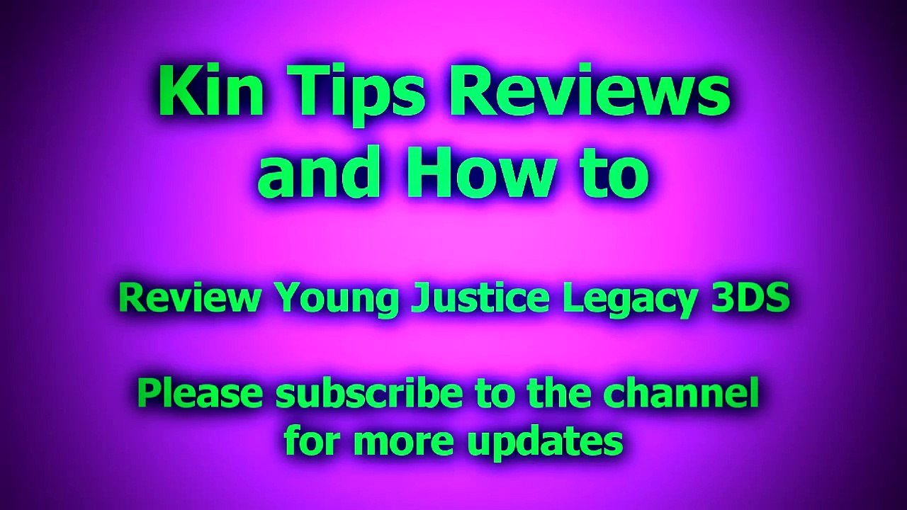 Review Young Justice Legacy Little Orbit Nintendo 3DS XL LL Video Game Namco Bandai WB DC