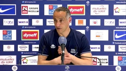 MHSC-ESTAC⎥Conférence d'après match