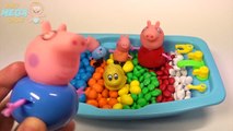 Learn Colors Peppa Pig Baby Doll Chocolade Candy Peppa Pig Family