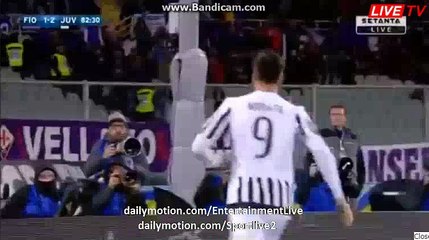 Alvaro Morata Amazing Goal Fiorenitna 1-2 Juventus