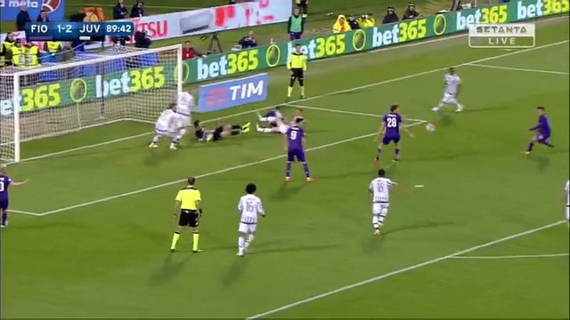 Kalinic N. (Penalty missed) HD - Fiorentina 1-2 Juventus - 24-04-2016