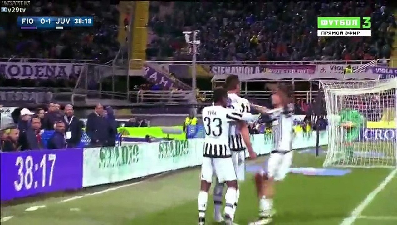 Fiorentina 1-2 Juventus HD All Goals and Highlights Serie A 24.04.2016 HD