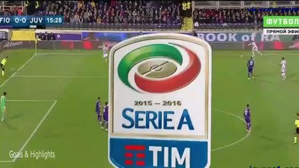 Fiorentina vs Juventus 1-2 All Goals & Highlights - Serie A 24/4/2016 (HD)