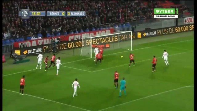 All Goals HD - Rennes 1-1 Monaco 24.04.2016 HD