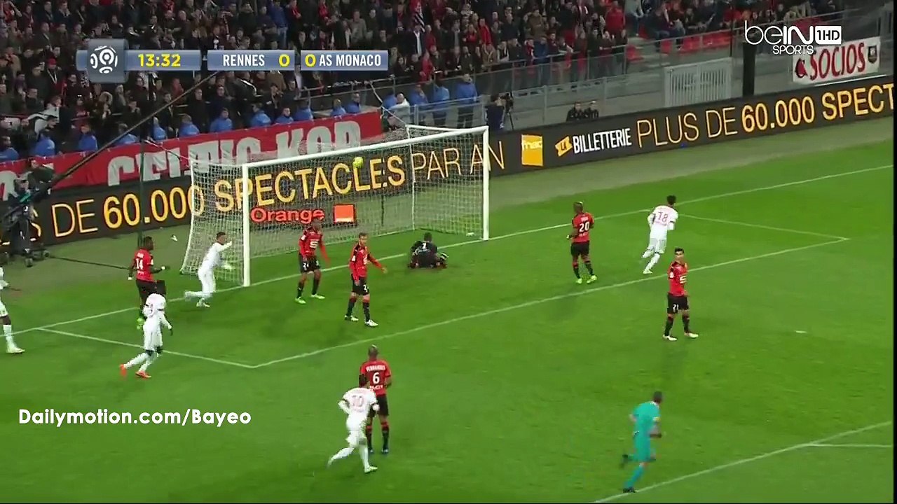 All Goals HD - Rennes 1-1 Monaco - 24-04-2016