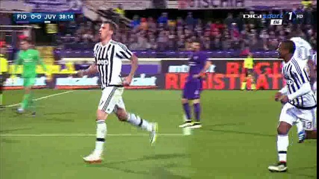 Mario Mandzukic Goal HD - Fiorentina 0-1 Juventus - 24-04-2016