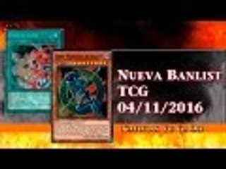 CONFIRMADA Banlist Abril 11 2016 Nueva ERRATA Magician of Chaos