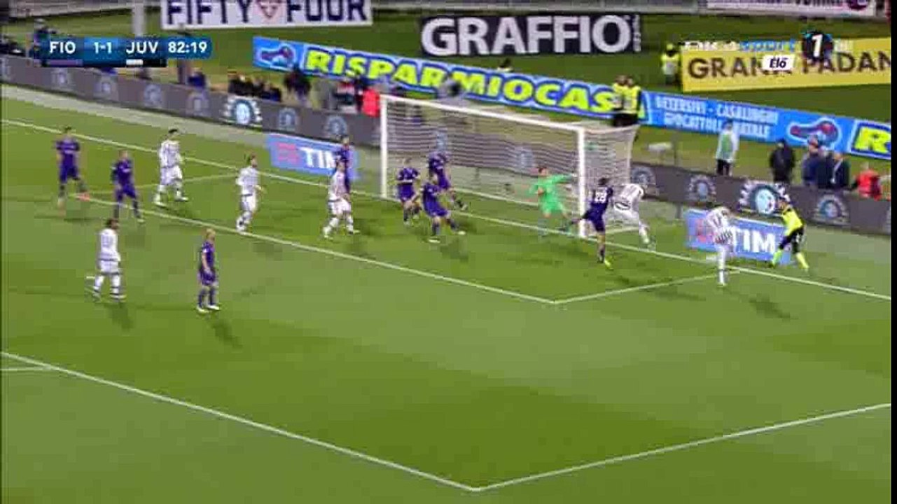 Alvaro Morata Goal HD - Fiorentina 1-2 Juventus - 24-04-2016