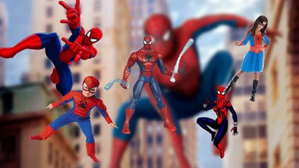 Finger Family Spiderman | Spider Man Finger Family Songs | Kids Songs | Popular Nursery Rh