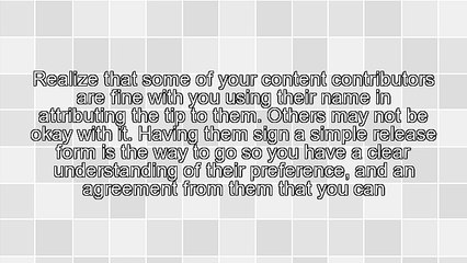 Booklet Tips - Easy Content Resource