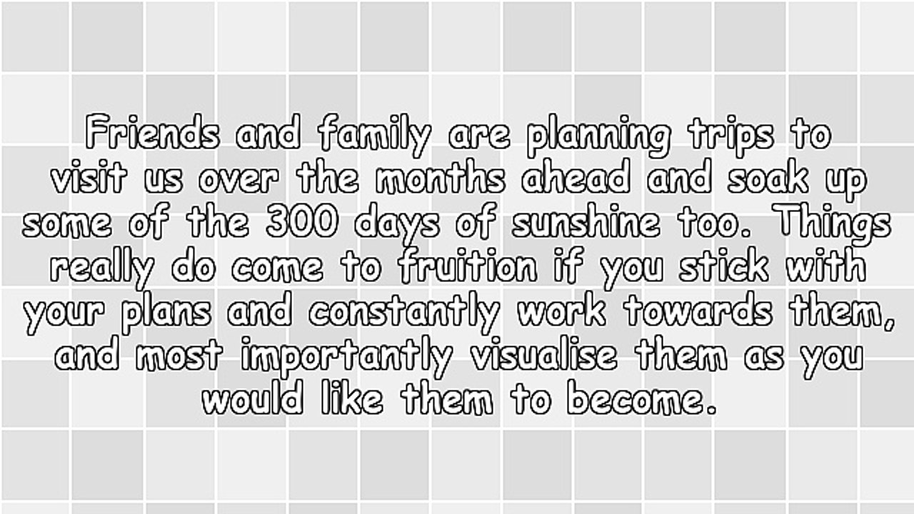 300 Days of Sunshine - A Place in the Sun