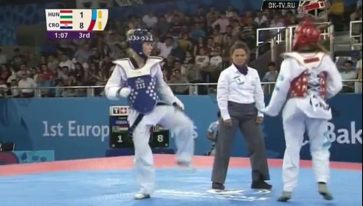 Первые европейские игры в Баку 2015  Тхеквондо  День первый 4