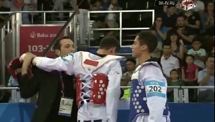 Первые европейские игры в Баку 2015  Тхеквондо  День первый 18
