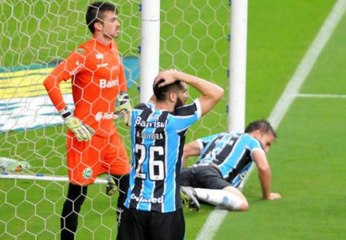 Скачать видео: Não deu! Grêmio vence, mas Juventude se garante na final do Gaúcho