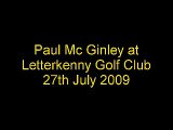 Paul Mc Ginley - Letterkenny Golf Club