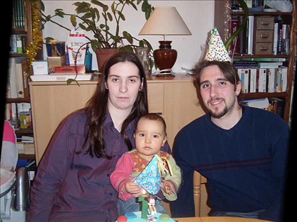 les 1 ans de notre petite fille