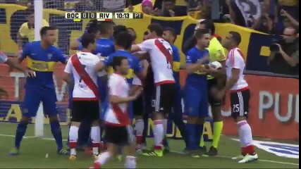 Boca Juniors vs River Plate (0-0) Primera División highlights 24-04-2016 HD