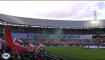 24-04-2016 Sfeervolle opkomst bij Feyenoord - FC Utrecht