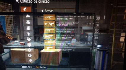 Criação de itens bugada no the division