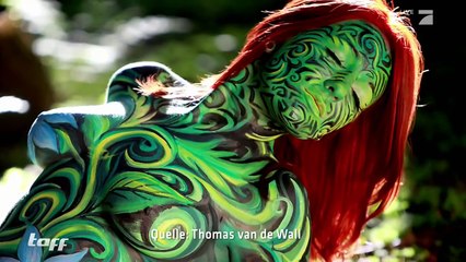 Bizarre Körperkunst: Tier Bodypaintings | taff | ProSieben