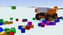 VIDS for KIDS in 3d (HD) - Big Monster Truck Billy Wrecking Cubes Fun - AApV