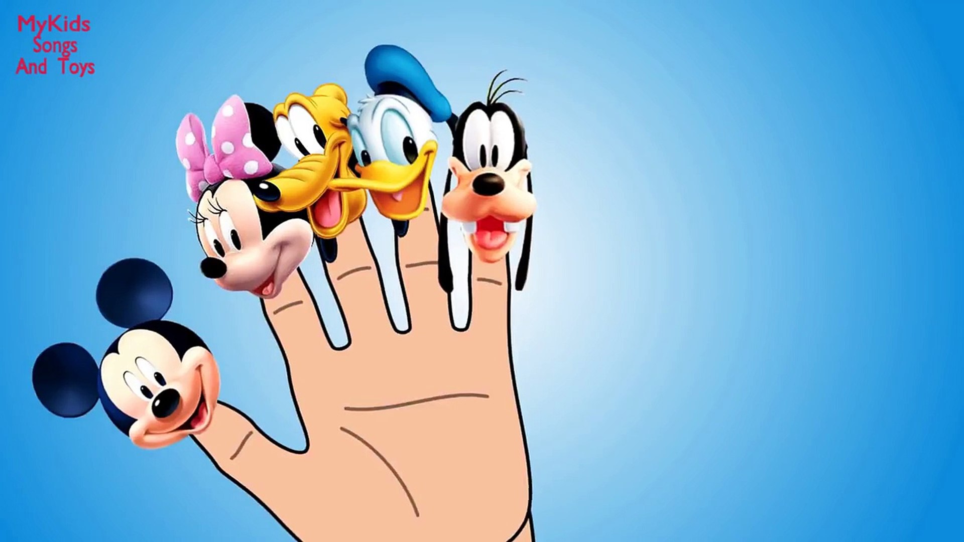Lollipops Finger Family Song Mickey Mouse Donald Duck Goofy Nursery Rhyme -  Dailymotion Video