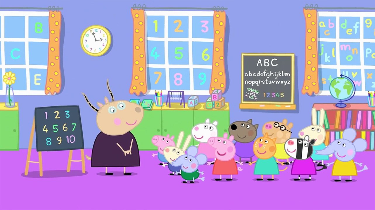 Peppa Pig 粉紅豬小妹 S413 【Numbers   Digging Up the Road 】