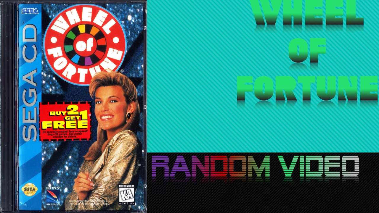 Random Video - Wheel of Fortune for Sega CD (The Showdown)