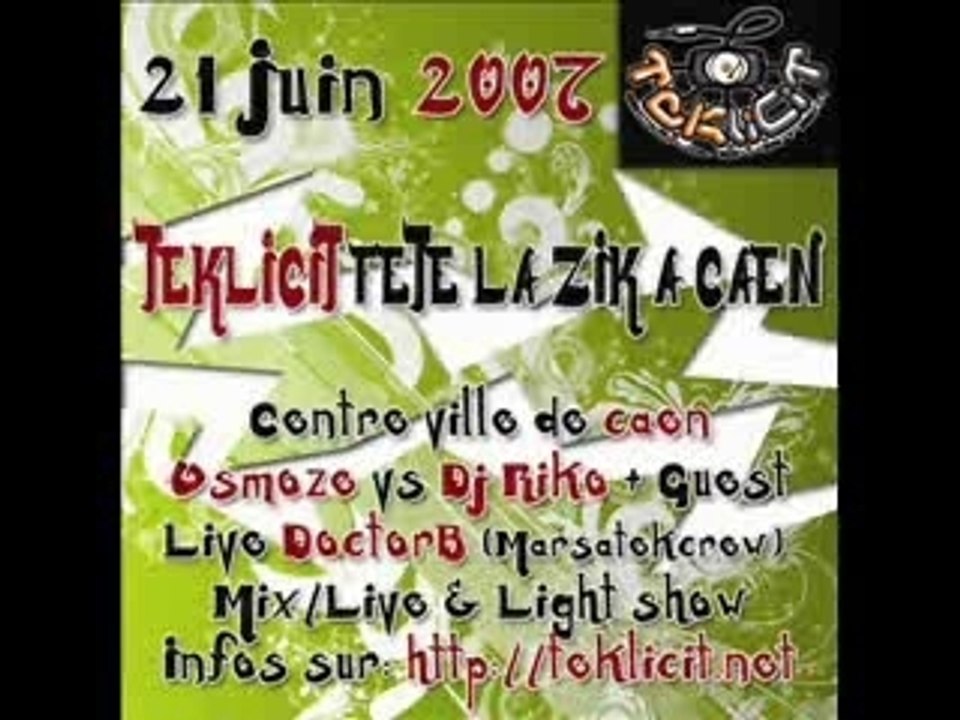 TEKLICIT FETE LA MUSIQUE A CAEN 2007 (Cherbourg)