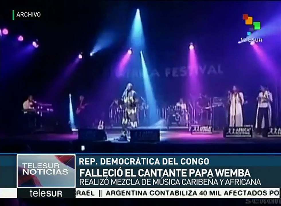 Muere el cantante angoleño Papa Wemba