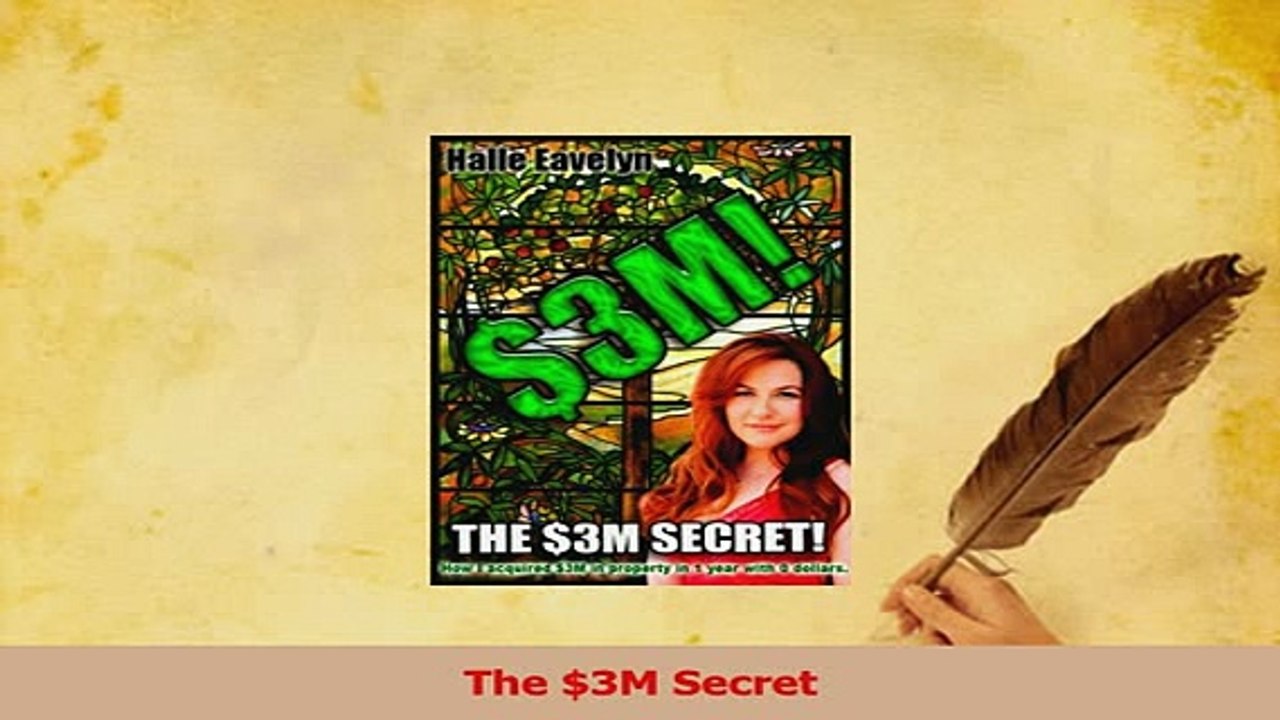 PDF  The 3M Secret Read Online