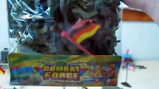 ARMY MEN COMBAT FORCE TOY REVIEW!