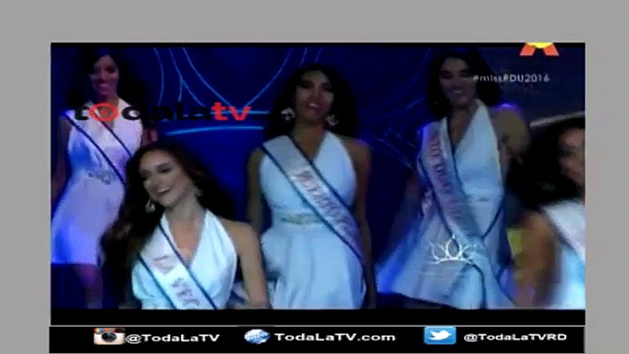 MISS REPÚBLICA DOMINICANA UNIVERSO 2016 PRESENTACIÓN DE LAS CANDIDATAS-VIDEO