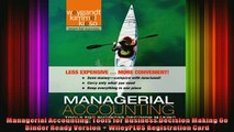 READ Ebooks FREE  Managerial Accounting Tools for Business Decision Making 6e Binder Ready Version  Full Free