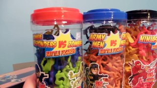 MONSTERS vs ARMY MEN TOY REVIEW!