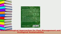PDF  Biotechnological Approaches for Pest Management and Ecological Sustainability Read Online