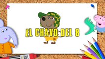 PEPPA PIG en español disfraces PERSONAJES vecindad CHAVO DEL 8