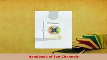 PDF  Handbook of Ion Channels PDF Online