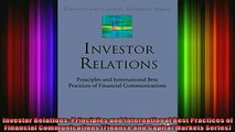 READ book  Investor Relations Principles and International Best Practices of Financial Full EBook