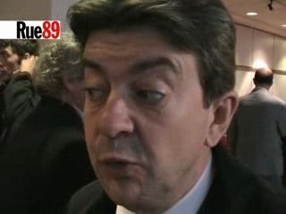 Mélenchon au conseil national du PS