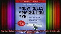 EBOOK ONLINE  The New Rules of Marketing and PR How to text only 2 edition by DMScott  DOWNLOAD ONLINE