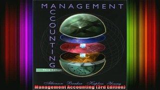 READ book  Management Accounting 3rd Edition Full Free