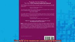 READ book  The New CFO Financial Leadership Manual Full EBook