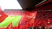 Man utd fans singing at old Trafford