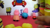 Shark with Surprise Eggs Peppa Pig Toys & Thomas and Friends Spongebob Minions & Disney Fr