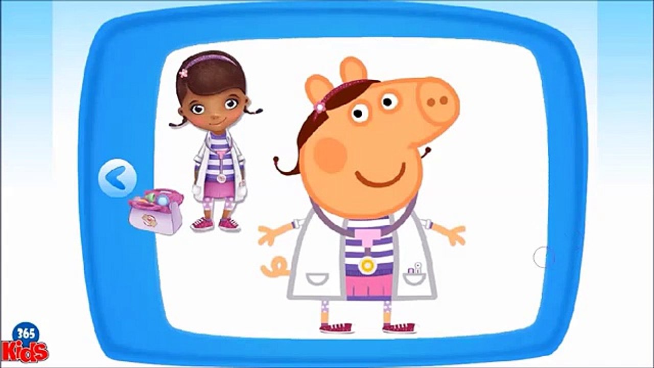 PEPPA PIG en español DOCTORA JUGUETES SE DISFRAZA PERSONAJES de Doc McStuffins